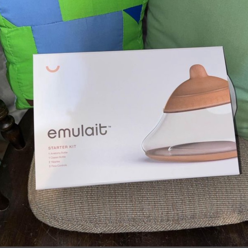 Emulait baby bottle starter kit